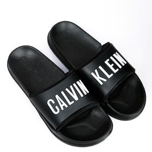 Calvin klein men's slide sandals clearance